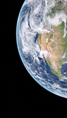 Photo of Earth from space